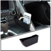 TINKI ABS Black Inner Central Console Shift Side Storage Box Tray Compatible for C7 Corvette Chevrolet 2014-2019 Auto Interior Accessory