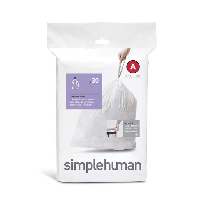 4.5L round step can - simplehuman