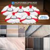 Spin Mop Heads - Compatible with Vileda Mop Head Replacement - Super Absorbent, Fast Drying Triangular Design Floor Pads for Multi-Surface Cleaning - Pack of 5