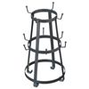 KitchenCraft Living Nostalgia Mug Tree, Grey, 34 x 18.5 cm