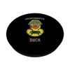 Paratroopers Duck Army Airborne Rubber Duck PopSockets with Interchangeable PopGrip