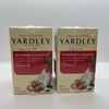 NEW 4x YARDLEY LONDON Strawberry Coconut Moisturizing Bath Bar