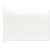 Taka Seal Streamer Flag 40-3100 Plain White Large Flag