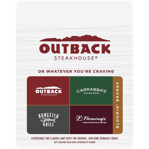 Bloomin' Brands Gift Card