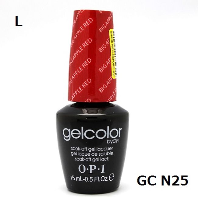 OPI gelcolor Gel Color Big Apple Red GC N25 15ml OPI LED Gel Nail Nail Color Nail Artist Self Nail Nail Goods Color Gel Red New