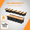 Overhead Garage Storage Racks for Bins, Ceiling Storage Rack Garage Hanging Orga
