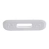 Whirlpool W11643703 OEM Top Load Washer Lid Lock Bezel, White