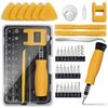 Mini Kit Precision Screwdriver Set: Bluvizo 35IN1 Small Repair Tool Kit for Phone PS4 Switch Xbox MacBook PC Computer Laptop Electronics Beginner