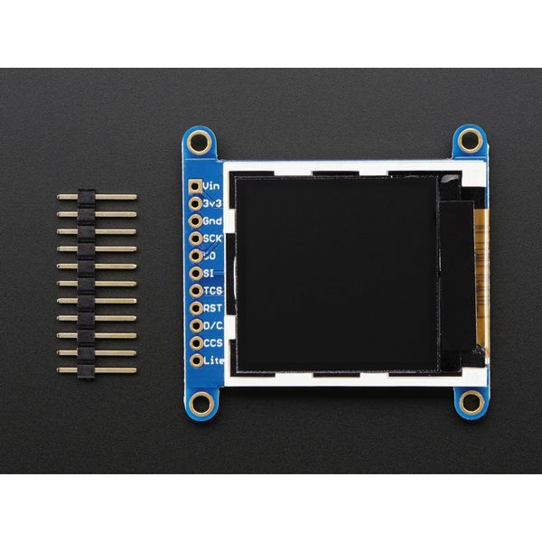 Adafruit 1.44 Color TFT LCD Display with MicroSD Card breakout