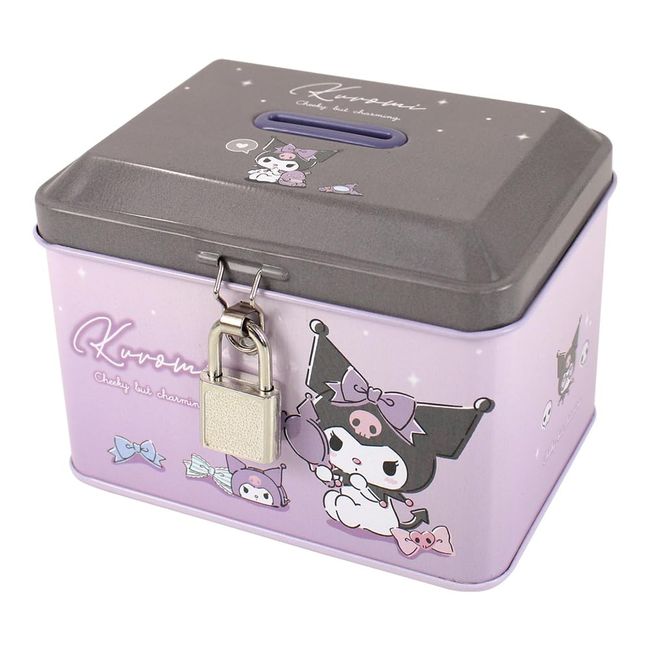 Tees Factory Sanrio SR-5542861KR Can Bank with Keys, Sparkling Ribbon, H3.3 x W 4.4 x D 3.3 inches (8.4 x 11.3 x 8.3 cm)