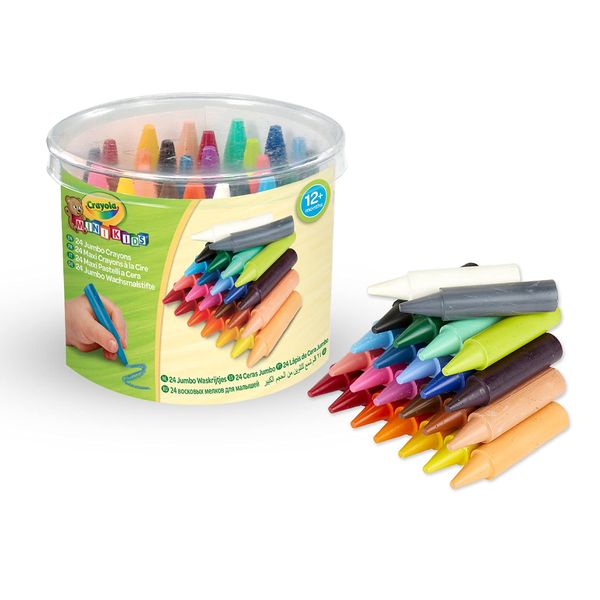 Crayola Beginnings Jumbo Crayons (24)