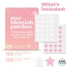 240 CT LivaClean Star Pimple Patch - w/ Salicylic Acid & Tea Tree Oil - Pink & White Acne Patches Star - Pimple Patch Cute - Hero Peace Out Mighty Miracle Zit Patch - Cute Pimple Patches - Star Pimple Patches for Face - Star Patches for Pimples