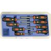 Genius Tools 8 Piece SAE Wobble Hex Screwdriver Set - HR-578SW