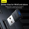 Baseus BA04 Mini Bluetooth Adapter USB Receiver Bluetooth 5.0 Black