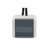 DIGITUS Data connection socket for Keystone modules IP44, surface-mounted, with hinged lid, optional insert for 2x Keystone modules