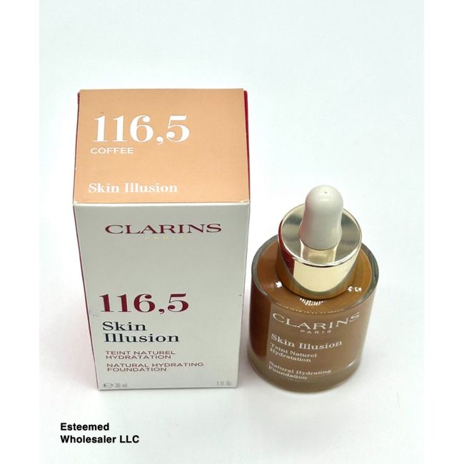 CLAINS Skin Illusion Natural Hydrating Formula 116.5 Coffee 1oz