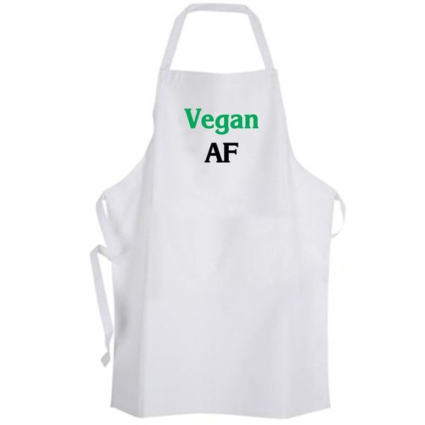 Vegan AF – Adult Size Apron Chef Cook Kitchen