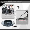 Qty(2) Universal 10" Lift Support Gas Struts Prop 90Lbs Leer Pickup Camper Shell