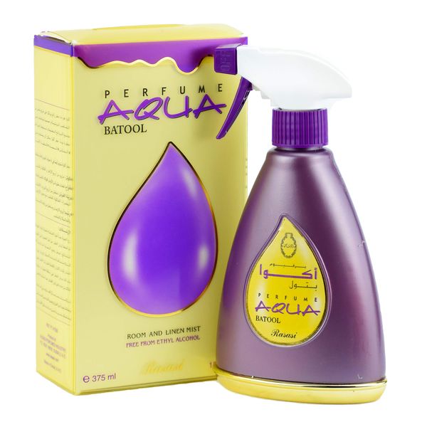 Rasasi Aqua Batool Room & Linen Mist Spray, 12.6 Ounce