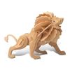 Puzzled 3D Puzzle Lion Wood Craft Construction Model Kit Decor - 57 Piece Pack