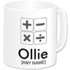 Personalised Mug - Occupation Mug - Math Teacher (A GoPersonalised Design)