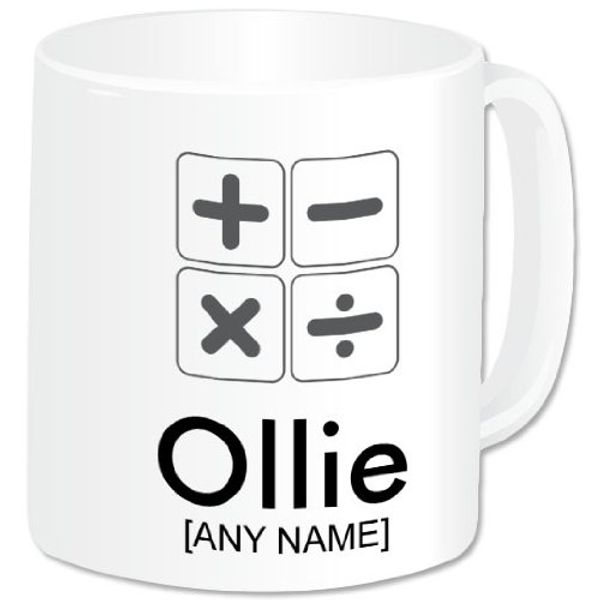 Personalised Mug - Occupation Mug - Math Teacher (A GoPersonalised Design)