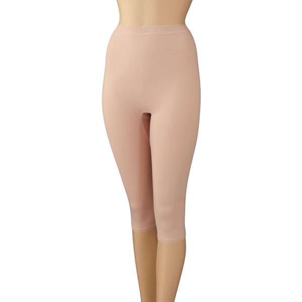 Rouge Window Women's Span 3/4 Length Panties 2539, peach