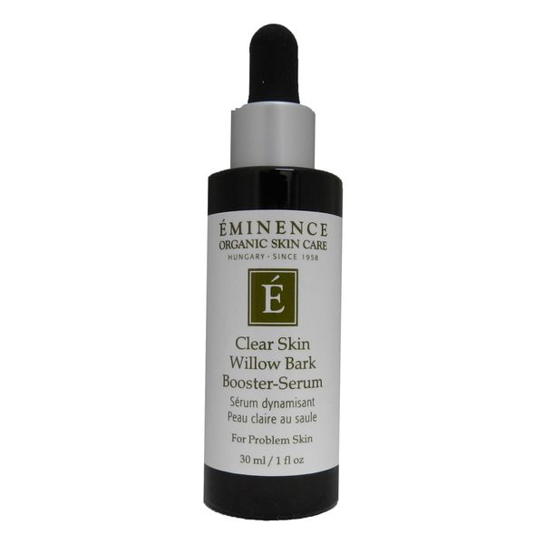 Eminence Organic Clear Skin Willow Bark Booster Serum, 1 Ounce