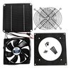 coolerguys Small Solar Powered Waterproof Fan Kit for Small Chicken Coops, Greenhouses, Doghouses, Sheds, And Other Enclosures