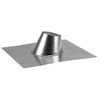 Selkirk 244825 Pellet Stove Flashing, Type L, Adjustable, 4-In. - Quantity 1