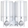 Aviva Better Living Two Chamber Dispenser, Satin