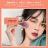 Chimoto Nail Art Brush Makeup Brush Foundation Brush High Quality Nail Dust Cleaning Brush Nail Tools Perfect for Both Professional Nail Artist and Beginners (Gold Pink)