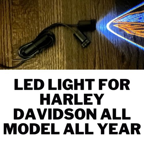 2 X 5th Gen car door Motorcycle Shadow laser projector logo LED light for harley davidson All Model All year