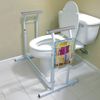 Xcceries Toilet Safety Rails Frame, Commode Chair Handles for Elderly Disabled
