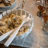 Guzzini - Salad Servers, Bio-Based Plastic, Amber, Turtleneck