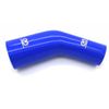 45° Silicone Reducer Elbow Hose (Universal) (80-76mm, Blue)