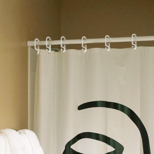 DOITOOL 50 Pcs Plastic Shower Curtain Hooks,Adjustable Pinch Pleat Hooks,Drapes Rings,Clear Shower Hooks for Shower Curtain Bathroom Window