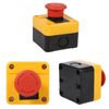Nimomo Emergency Stop Switch, 1Pc 660V 10A Plastic Shell Red Sign Emergency Stop Mushroom Push Button Switch New