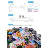 Mask Inner Frame Mask Pitanon BIB-IT.+ White Type (S (Small))