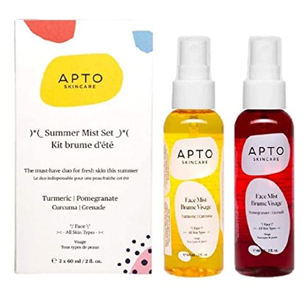 Apto Skincare Summer Tumeric & Pomegranate Mist Set