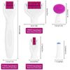 LOPHE 6 in 1 Derma Roller Kit, Professional Microneedling Titanium Roller with Disassemble Working Heads