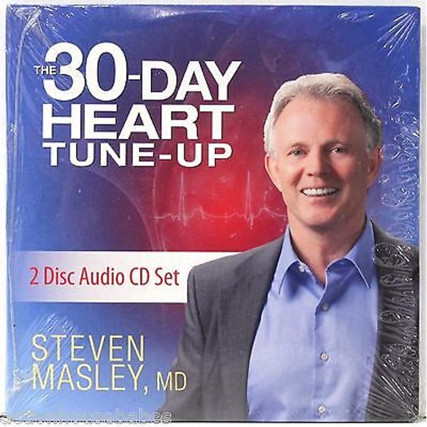 THE 30 DAY HEART TUNE-UP Audio CD Steven Masley MD Joint Pain,Inflammation,Brain