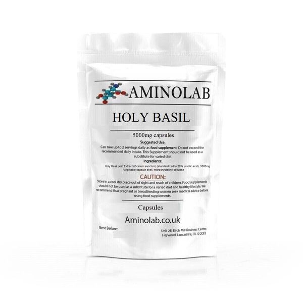 Aminolab - Holy Basil 5000mg 30 Capsules