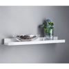 U.saf Stunning Lokken Small White Floating Picture Shelf - 48cm