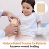 Carbou Silicone Foam Dressing 4"x4",5 Pack