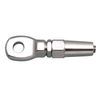 STAINLESS QUICK ATTACH EYE, 5/16", 316 SS