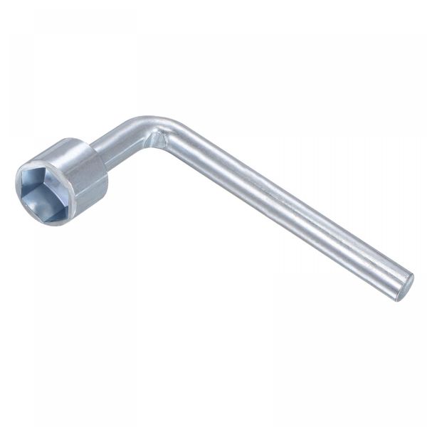 sourcing map 13mm Metric L Shaped Angled Open Hex 6 Point Socket Wrench, Single Ended