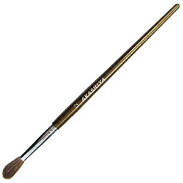 Akashiya Watercolor Painting Brush Horsehair Round Brush No. 12 GUR#12S GUR#12S