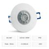 SEBSON Motion Sensor Flush-Mounted Ceiling Mounting Indoor Programmable Infrared Sensor Range 8 m / 360° Installation Motion Sensor LED Suitable 3-Wire