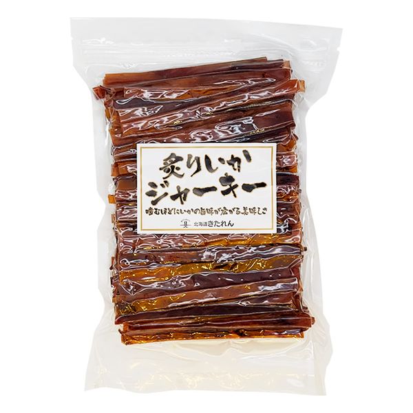 Hokkaido Kitaren Broiled Squid Jerky Bag with Zipper Jerky Stick 17.6 oz (500 g)